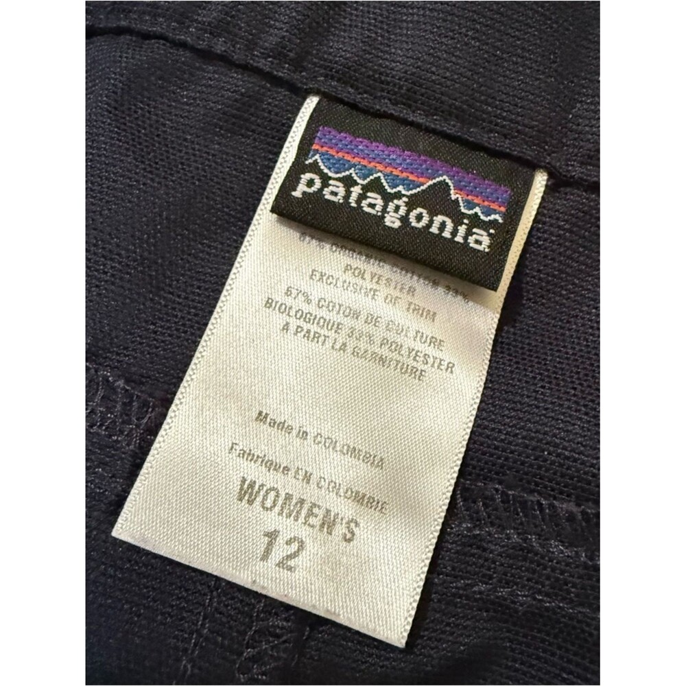Patagonia Women's Skirt Size 12 Blur Organic Cotton Blend Pockets - Picture 4 of 5